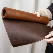 Resim Zen İlhamlı Ev Dekoru için İki Taraflı Tasarımlı Lüks Suni Deri Çay Masası Koşucusu - 4 Boyutta Mevcut 