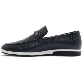 Resim Derimod Erkek Lacivert Deri Casual Loafer 26SFD6006FT 
