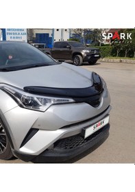 Resim Toyota C-hr 2016- Yılı Ve Sonrası Uyumlu Kaput Rüzgarlığı 4mm Siyah 