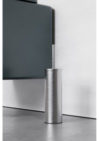 Resim Zift Unique Paslanmaz Çelik Satine Yüzey Tuvalet Fırçası 