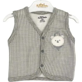 Resim Aziz Bebe Bebek Yeleği 24327 Gri 