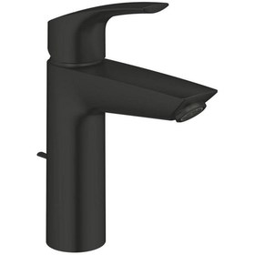 Resim Grohe Mat Siyah M-Boyut Eurosmart Tek Kumandalı Lavabo Bataryası (GROHE.233222433) 
