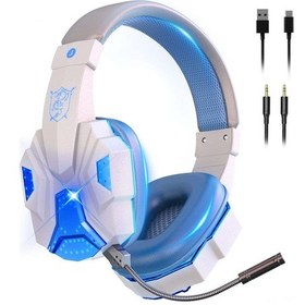 Resim Reedark Sygta Bluetooth Oyun Kulaklığı: Pc, Ps4, Ps5, Nintendo Switch Ve Mobil İçin 50mm Ses Ve Enc Mikrofonlu Rahat Tasarım 