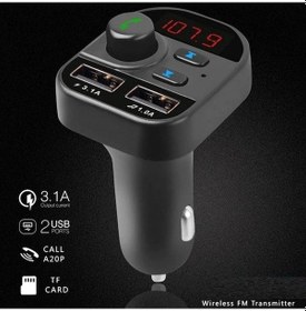 Resim Divex Araç Fm Transmitter Bluetooth 2xusb Mp3 Çakmaklık Girişli Dt-602 