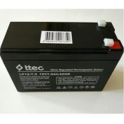 Resim Ttec 12 Volt 7 Amper 12 V 7 Ah Kuru Bakımsız Akü 