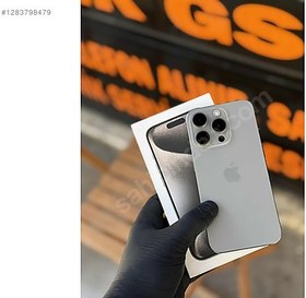Resim Apple iPhone 15 Pro İkinci El TR | 128 GB | Natürel Titanyum 