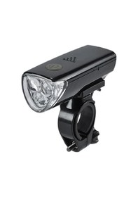 Resim Fonte FN-369C Led Pilli Bisiklet Ön Far Aydınlatma Siyah 