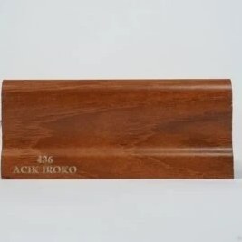 Resim İnan Yapı Laminant Parke Süpürgelik 6cm Açık Iroko 436 