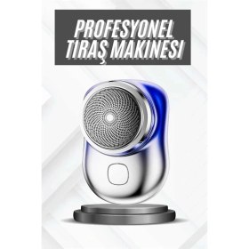 Resim Krm Elektrikli Mini Tıraş Makinesi,taşınabilir USB Şarjlı Kablosuz Tıraş Makinesi Krm 