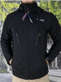 Resim Güray Store Soft Shell Su ve Rüzgar geçirmez içi polarlı taktik mont motorcu mont 