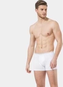 Resim Türen Erkek Likralı Boxer 2'Li Paket 126/Beyaz 001 
