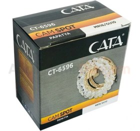 Resim Cata 2 Adet Ct 6596 Cata Papatya Kristal Cam Spot Kasası 