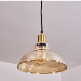 Resim Riolight Retro Bal Tekli Cam Sarkıt Çap: 28Cm (541772137) 