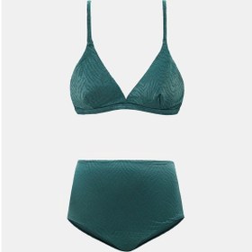 Resim Amarelle Bali Yeşil Dolgusuz Toparlayıcı Bikini Takım Yeşil 