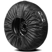 Resim Adet Lastik Kılıfı, Su Geçirmez Stepne Kılıfı Sert Lastik Jant Koruyucu Arabalar Suv'lar Minibüsler Kamyonetler İçin, 19'' İla 23'' Lastikle 