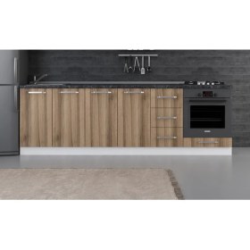 Resim Minar 260 cm Mutfak Dolabı Beyaz Dore 260-D3-ALT Modül 