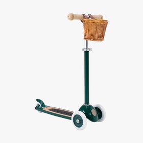 Resim Vintage Çocuk Scooter | Yeşil 