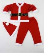 Resim ERKEK BEBEK YILBAŞI NOEL KOSTÜMÜ KIYAFETİ Kırmızı 