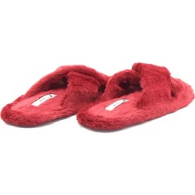 Resim Fluffy Kadın Tüylü Ev Terliği Cprz 