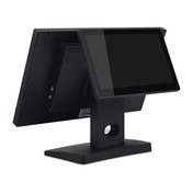 Resim Quatronic P1855-D 5N i5 5.Nesil 18.5+11.6 Ekran 8GB Ram 256GB SSD Dokunmatik POS AiO Bilgisayar (çift ekran) 