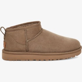 Resim UGG Classic Ultra Mini Kadın Kahverengi Süet Bot 