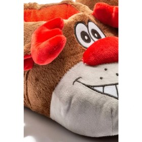 Resim Twigy Happy Unisex Hayvanlı Panduf Kahverengi 36/43 