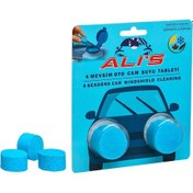 Resim Alı's A005-1 Oto Cam Suyu Tableti, 4 Mevsim, 10 Gr, 2 Tablet 