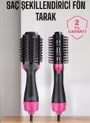 Resim shopwave Fön Tarak Elektriklenmeyi Önleyen ve Parlaklık Veren Saç Şekillendirici 