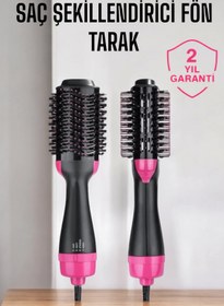 Resim shopwave Fön Tarak Elektriklenmeyi Önleyen ve Parlaklık Veren Saç Şekillendirici 