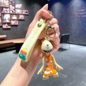 Resim Baijiafu2 Yeni Çizgi Film Animasyon Stitch Serisi Yumuşak Kauçuk Anahtarlık Bebek Çantası Kolye Anahtarlık Küçük Hediye (Yurt Dışından) 
