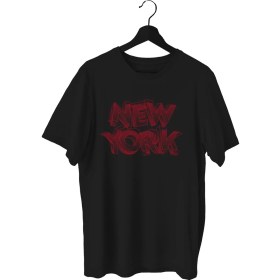 Resim Bluu Newyorklite Sporcu T-Shirt Bisiklet Yaka 
