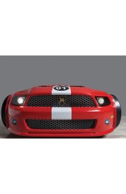 Resim Kaju Mobilya Kaju Muscle Kırmızı Full Arabalı Yatak 