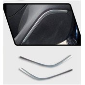 Resim Renault Megane 4 Hb/sd Krom Hoparlör Çıtası 2 Parça Taşlı 2021 Ve Sonrası 