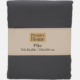 Resim Premier Home Jakar Elit Tek Kişilik Pike Antrasit 