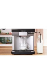 Resim Bosch TPE40307 Serie 4, Tam Otomatik Kahve Makinesi, Verocafe, Metalik Inoks Gümüş 