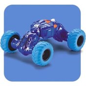 Resim Çek Bırak Akrobatik Araba Çift Yönlü Çek Bırak Taklacı Araba Oyuncak Araba Mavi Mavi 