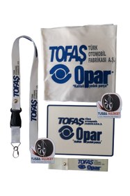 Resim TUSBA MARKET Tofaş Opar Torpido Havlusu & Torpido Üstü Kaydırmaz Ped & Tampon Çeki İpi & Oto Ayna Askısı – Beyaz 