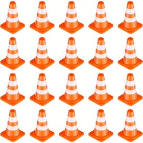 Resim 6/ 16 adet, Mini Plastik Trafik Konileri - Spor antrenmanları, yol engelleri ve parti malzemeleri için harika, mükemmel bir Noel hediyesi 