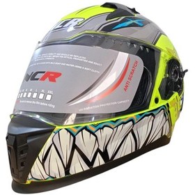 Resim Ncr Kapalı Visörlü M69 Ece22-06 Belgeli Kapalı Kask Sarı 