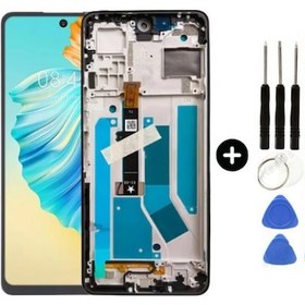 Resim Tecno Camon 19 Cı6n-eb Uyumlu Çıtalı Hk Lcd Ekran Dokunmatik + Tamir Seti 