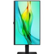 Resim Samsung Viewfinity S6 Ls24d600uauxuf 24" 5 Ms 2k Qhd 2560x1440 Pivot Ips 100hz Monitör 