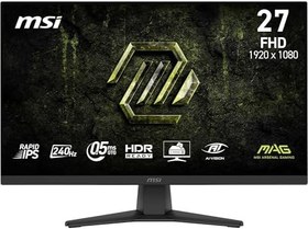 Resim MSI 27" MAG 272F X24, Gaming Monitör, FHD, 16:9, Flat, Rapid IPS, 240Hz, 0.5ms (Min.), Adaptive-Sync 