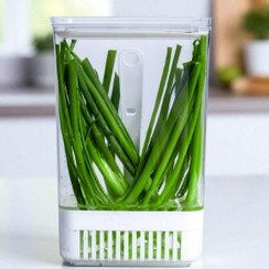 Resim Süzgeçli Yeşillik Saklama Kabı 2,9 Litre 