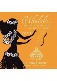 Resim Hannabach 232Mt Concert Ukulele Takım Tel 