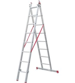 Resim NARVON 2X2,5 (5 M) A TİPİ SÜRGÜLÜ ALÜMİNYUM MERDİVEN 