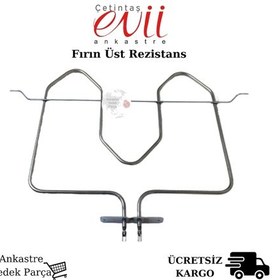 Resim Çetintaş Evii Ankastre Fırın Üst Rezistans Isıtıcı Pişirici Tel - 420756091 