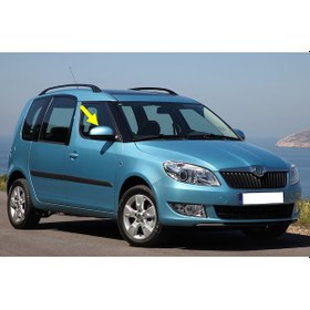 Resim Skoda Roomster 2006-2015 Sağ Dış Dikiz Aynası Kapağı 5J0857538A 