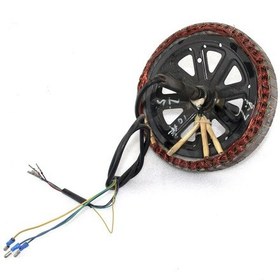 Resim Elektrikli Motosiklet Motoru Zwd406 - Zwd206l Uyumlu 250w Model 