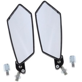 Resim Suntek Xf125/zy100t Siyah Için Motosiklet Scooter Moped Dikiz 