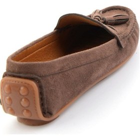 Resim Bambi Kahve Kadın Loafer Ayakkabı K01309000672 Kahve 